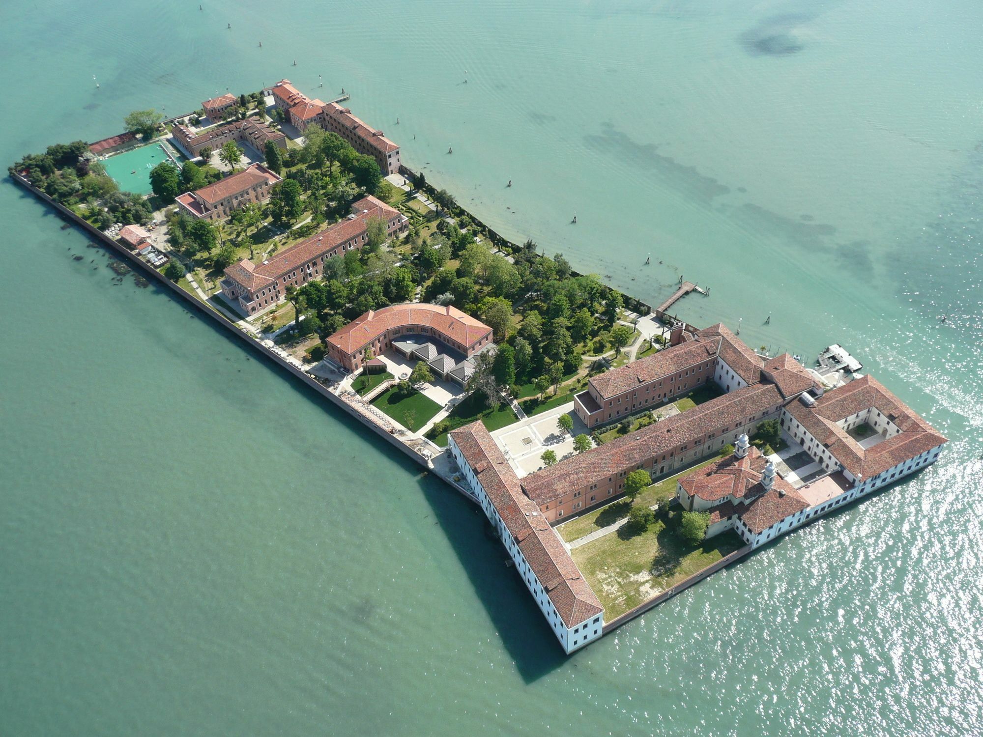 Isola Di San Servolo - Centro Soggiorno Venesia Bagian luar foto